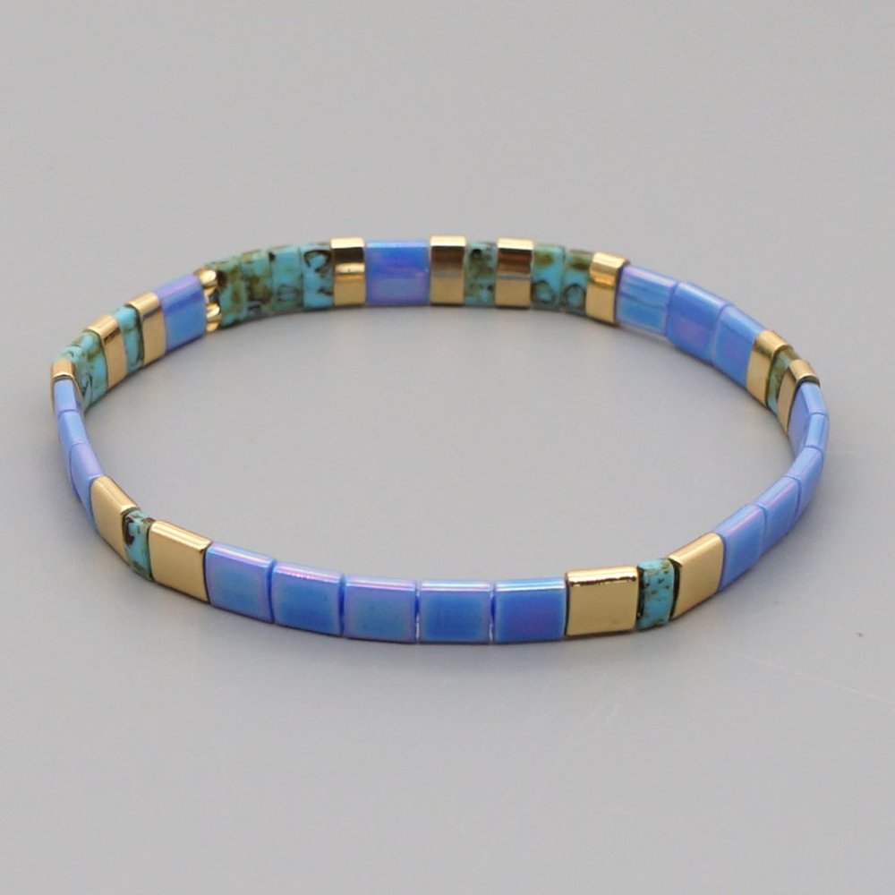 Miyuki Tila Bead bracelet